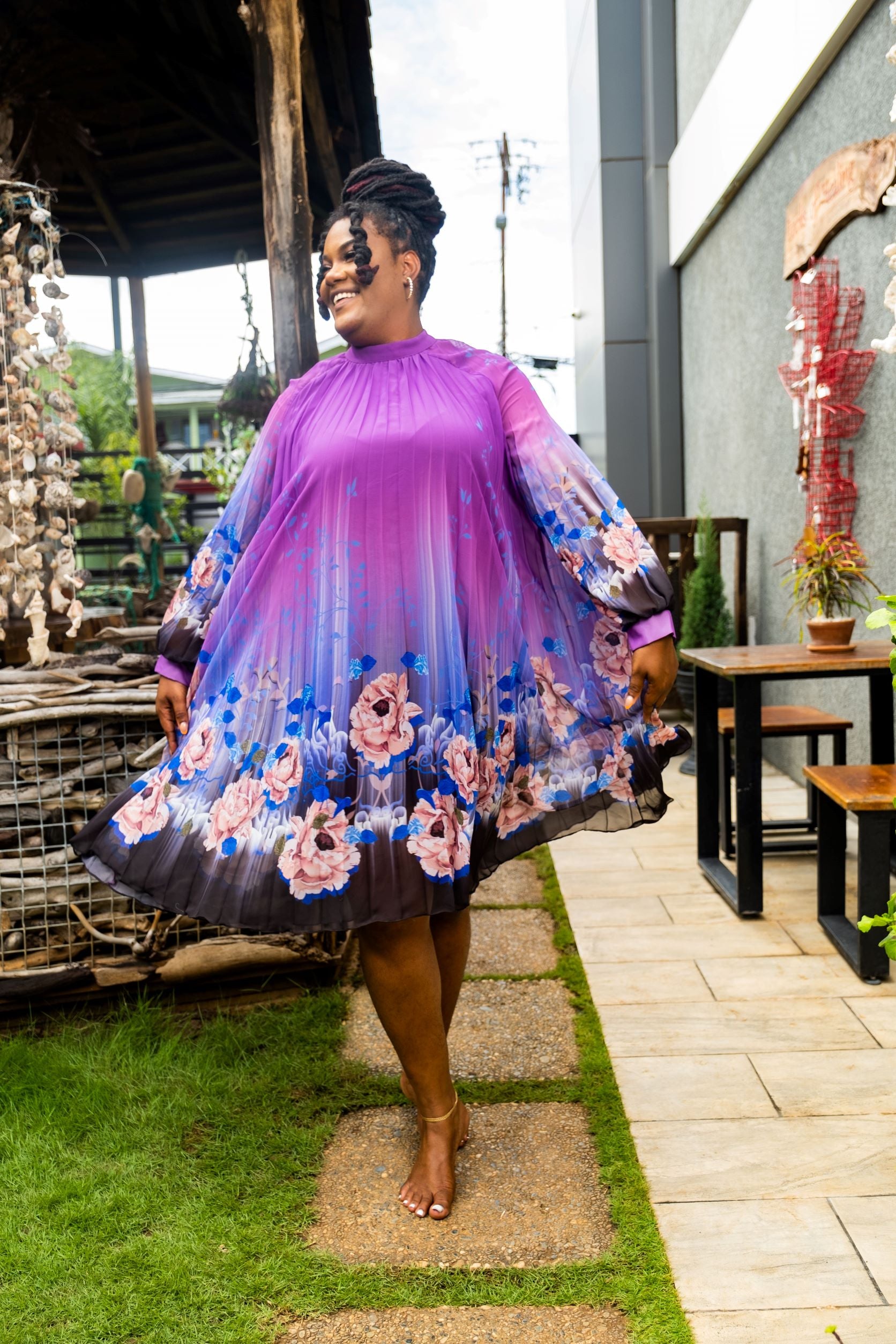 Jacaranda | Shift Dress
