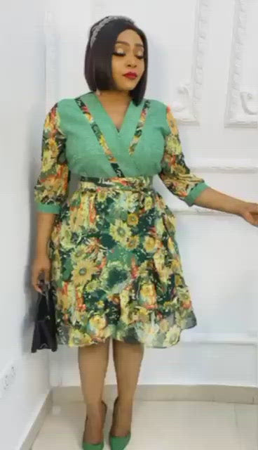 Gardenia | High-Low Dress | Green